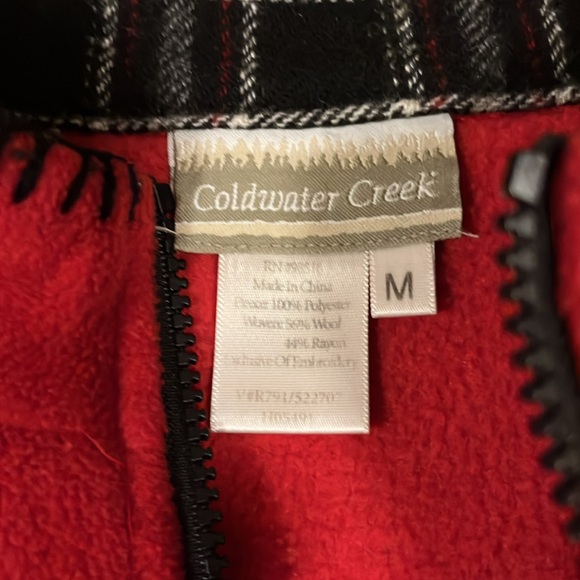 Women’s Coldwater Creek Moose Fleece - M - Picture 5 of 8